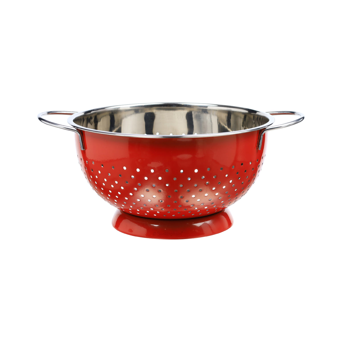 Buckingham Hemisphere colander / strainer , Red