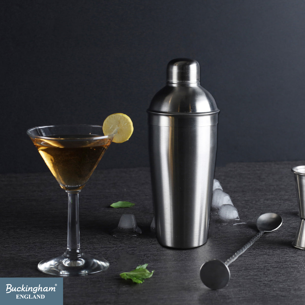 Buckingham Stainless Steel Cocktail Mixer 750 ml