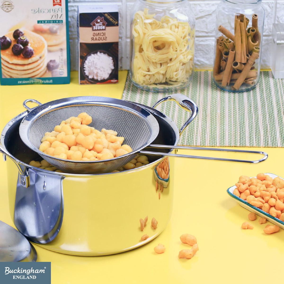 Buckingham Stainless Steel Conical Fine Mesh Strainer