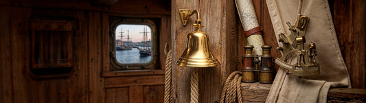 The Timeless Charm of Brass Hand Bells & Ship Bells
