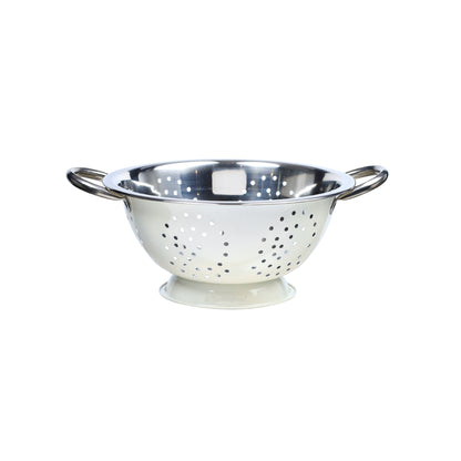 Buckingham Stainless steep Deep colander Cream