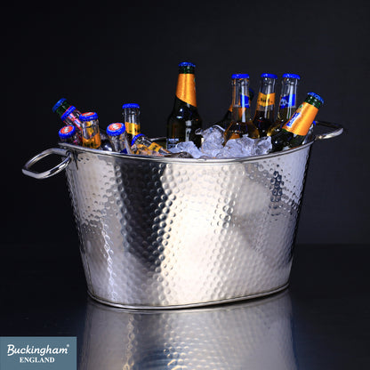 Buckingham Stainless Steel Multi-Purpose / Beverage Tub Hammered