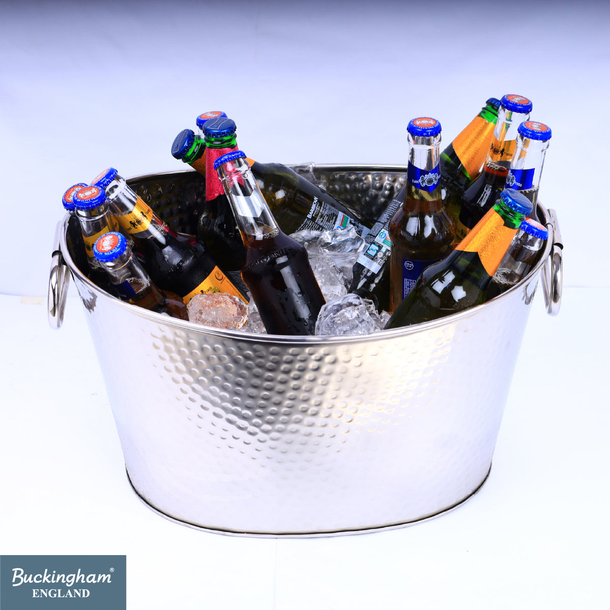 Buckingham Stainless Steel Multi-Purpose / Beverage Tub Hammered