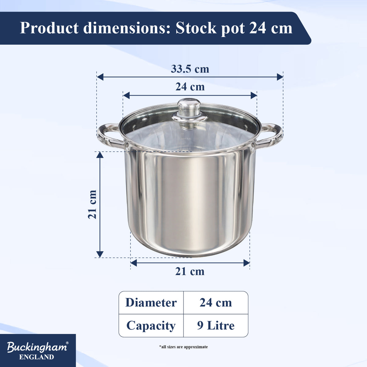 Stock pot | 24 cm / 9 L