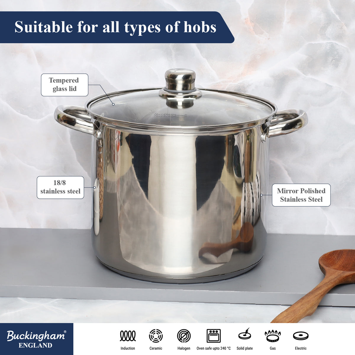 Stock pot | 24 cm / 9 L