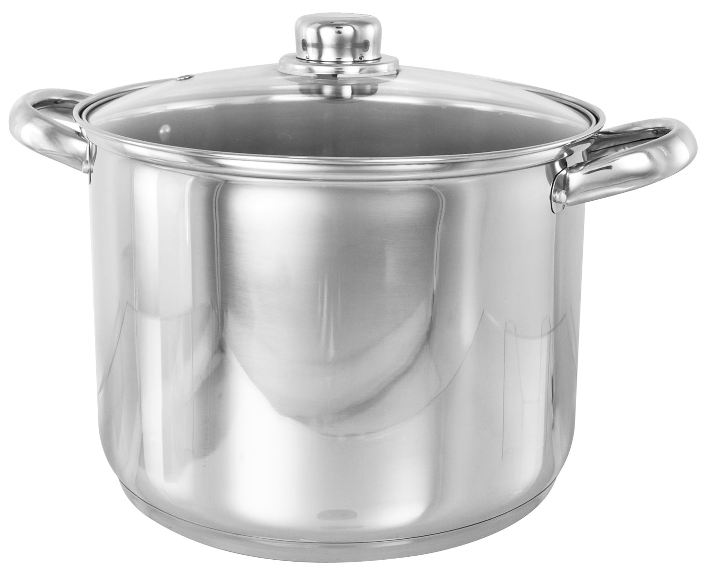 Buckingham Stock Pot Cooking Boiling Stew Soup Pot Stainless Steel Induction 26 cm / 11 Litres