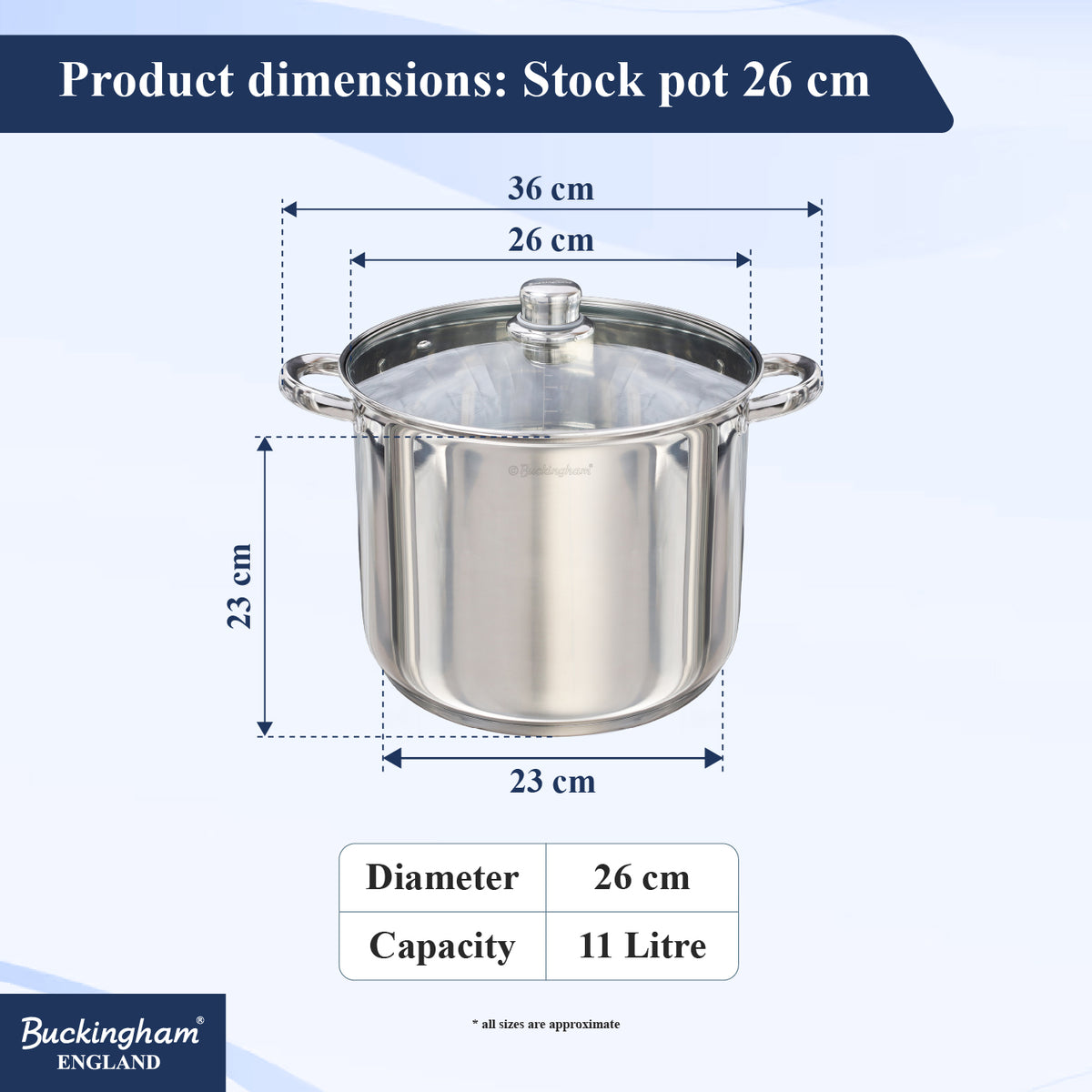 Stock pot | 26 cm / 11 L