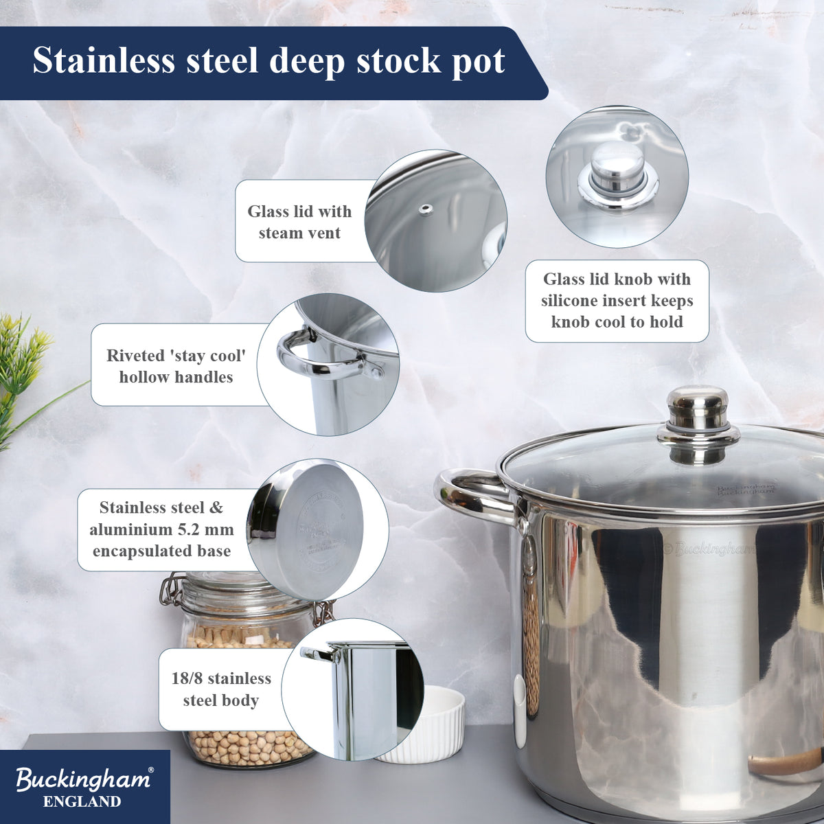 Stock pot | 26 cm / 11 L
