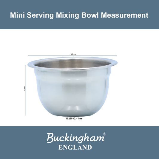 Buckingham Mini Serving Bowls 0.4 L / 10 cm x 6 cm