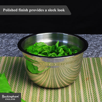 Buckingham Stainless Steel Salad Mixing Bowl