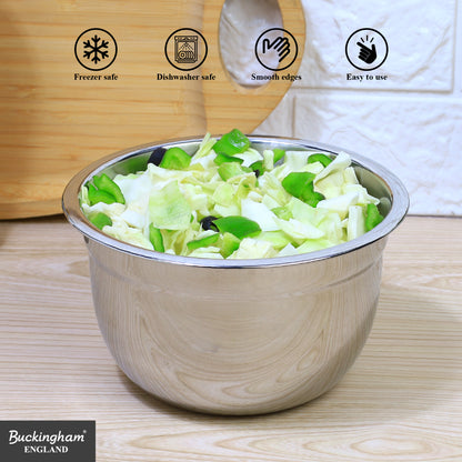 Buckingham Stainless Steel Salad Mixing Bowl