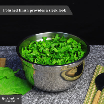 Buckingham Stainless Steel Salad Mixing Bowl
