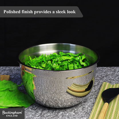 Buckingham Stainless Steel Salad Mixing Bowl