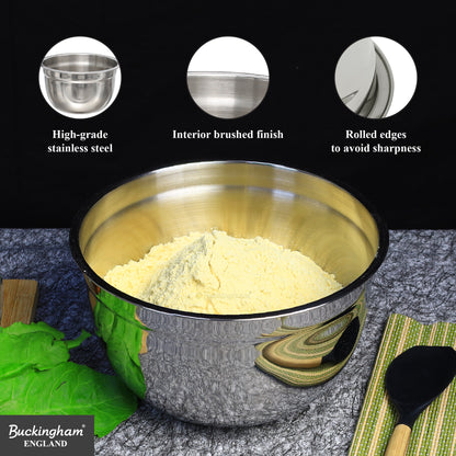 Buckingham Stainless Steel Salad Mixing Bowl
