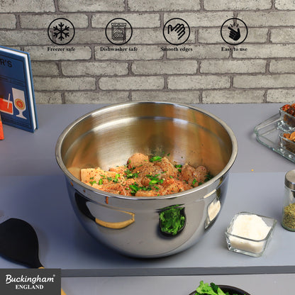 Buckingham Stainless Steel Salad Mixing Bowl