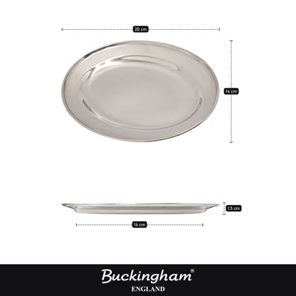 Oval tray 