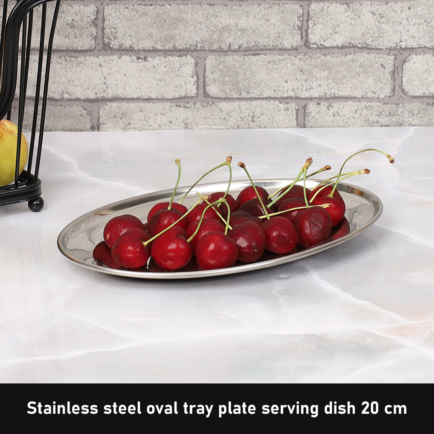 Oval tray 