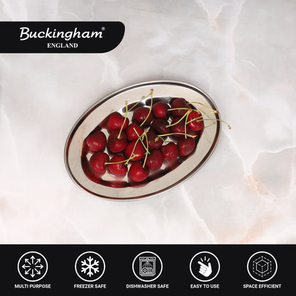 Oval tray 