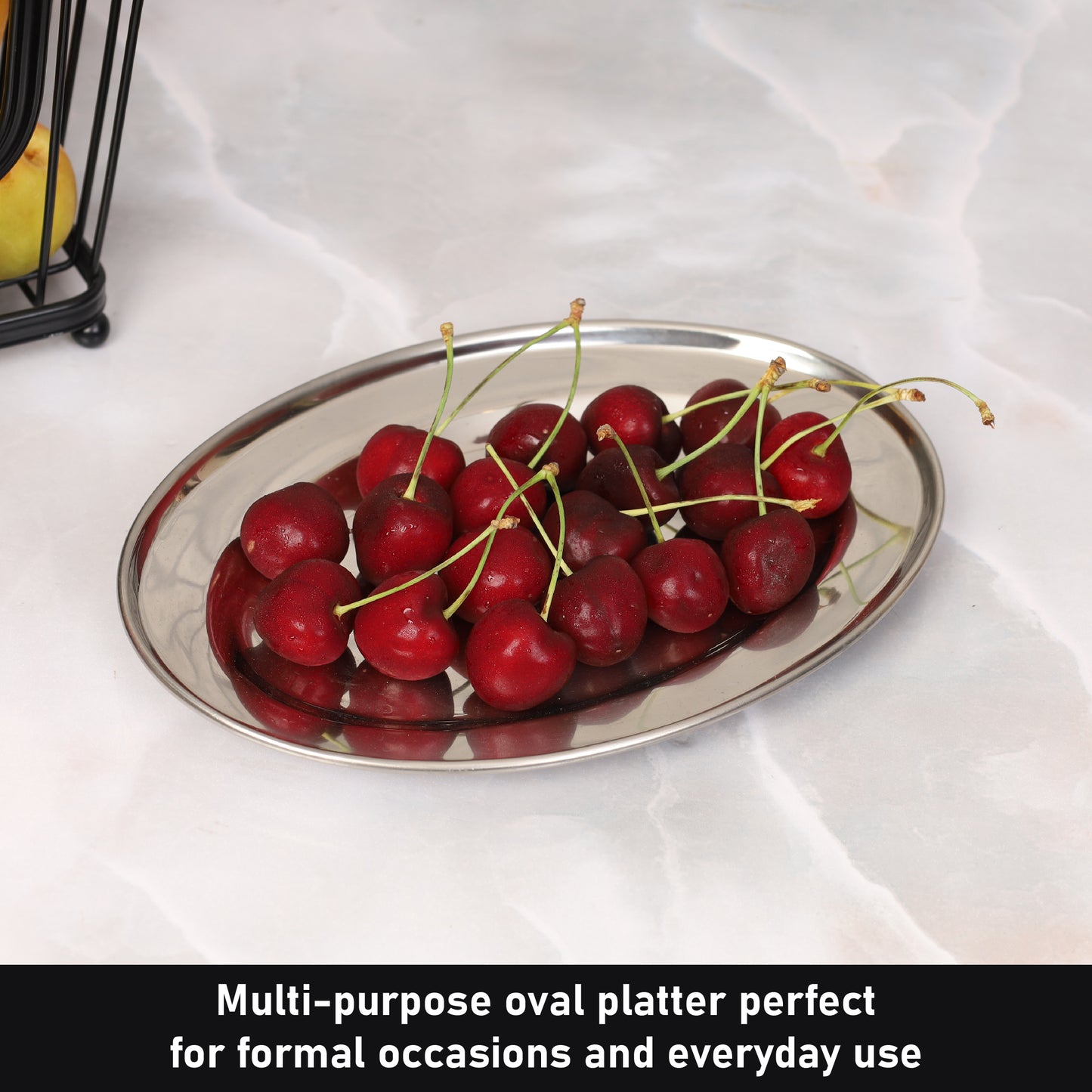 Oval tray 