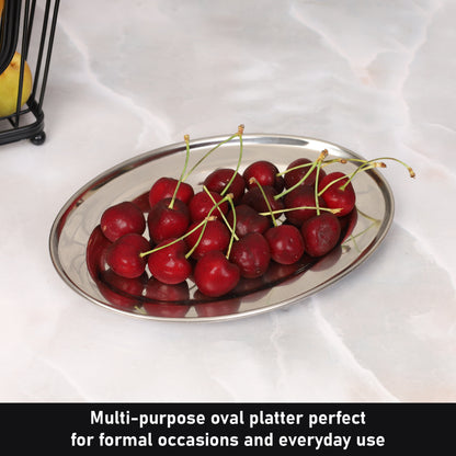 Oval tray 
