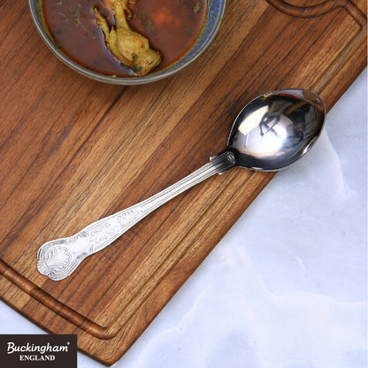 Buckingham Stainless Steel King's Serving spoons