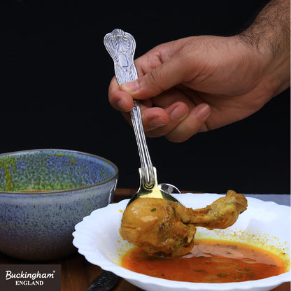 Buckingham Stainless Steel King's Serving spoons