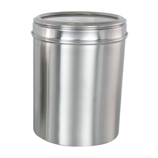 Buckingham Stainless Steel Sealed Storage Jar Silver 13 x 18