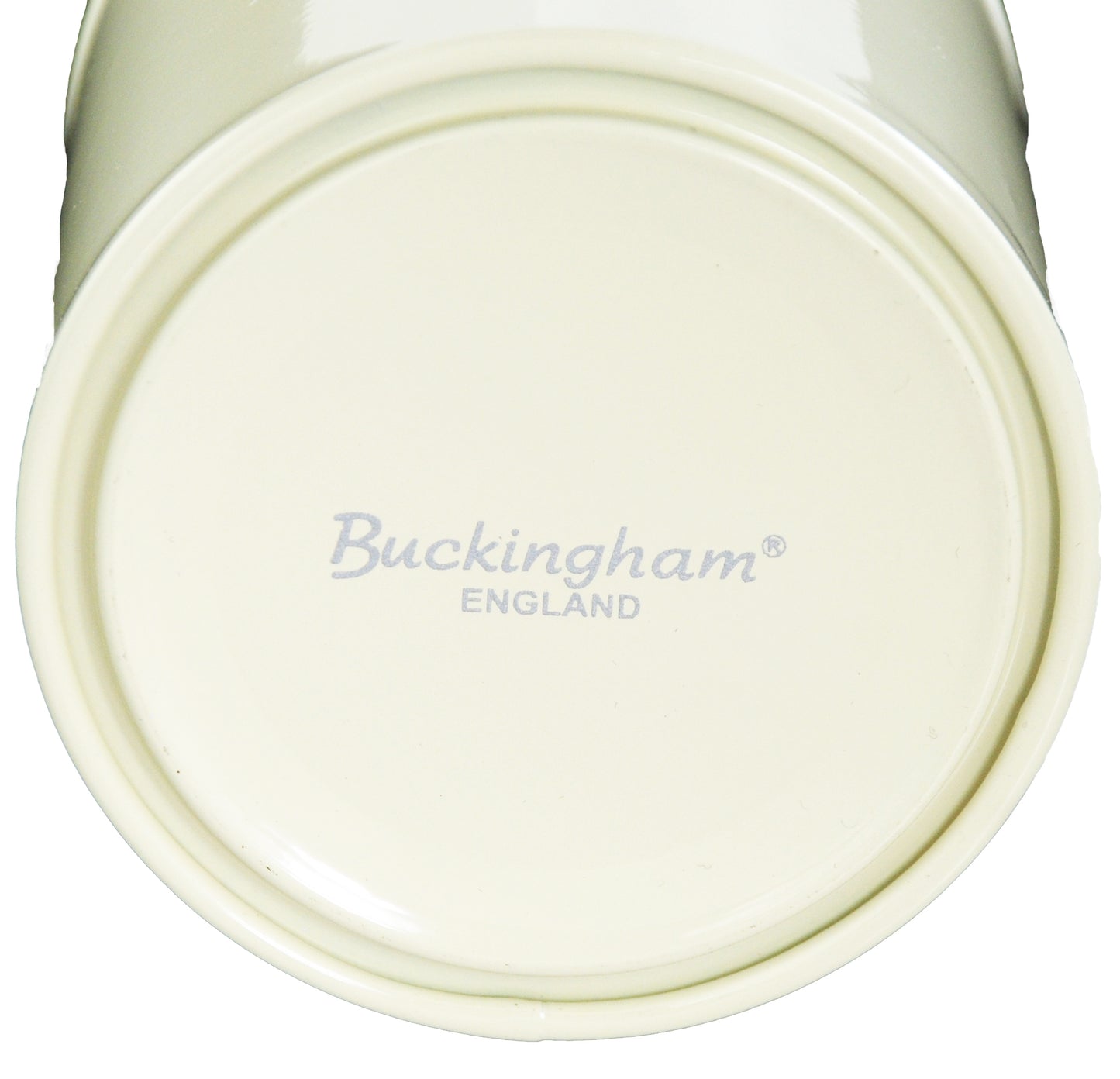 Buckingham 3-Piece Kitchen Storage Canisters Jar Ideal for Tea Coffee and Sugar with Stainless Steel Lid, Cream, 10 cm