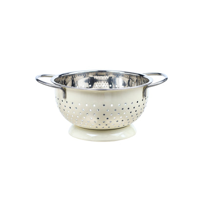 Buckingham Hemisphere colander / strainer , Cream