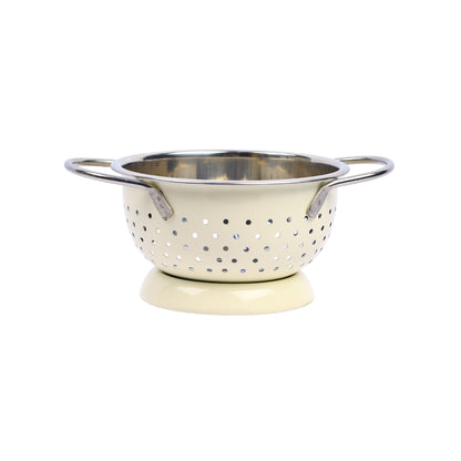 Buckingham Hemisphere colander / strainer , Cream
