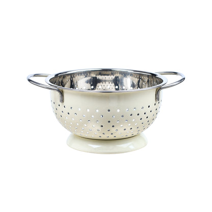 Buckingham Hemisphere colander / strainer , Cream