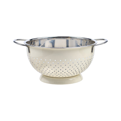 Buckingham Hemisphere colander / strainer , Cream