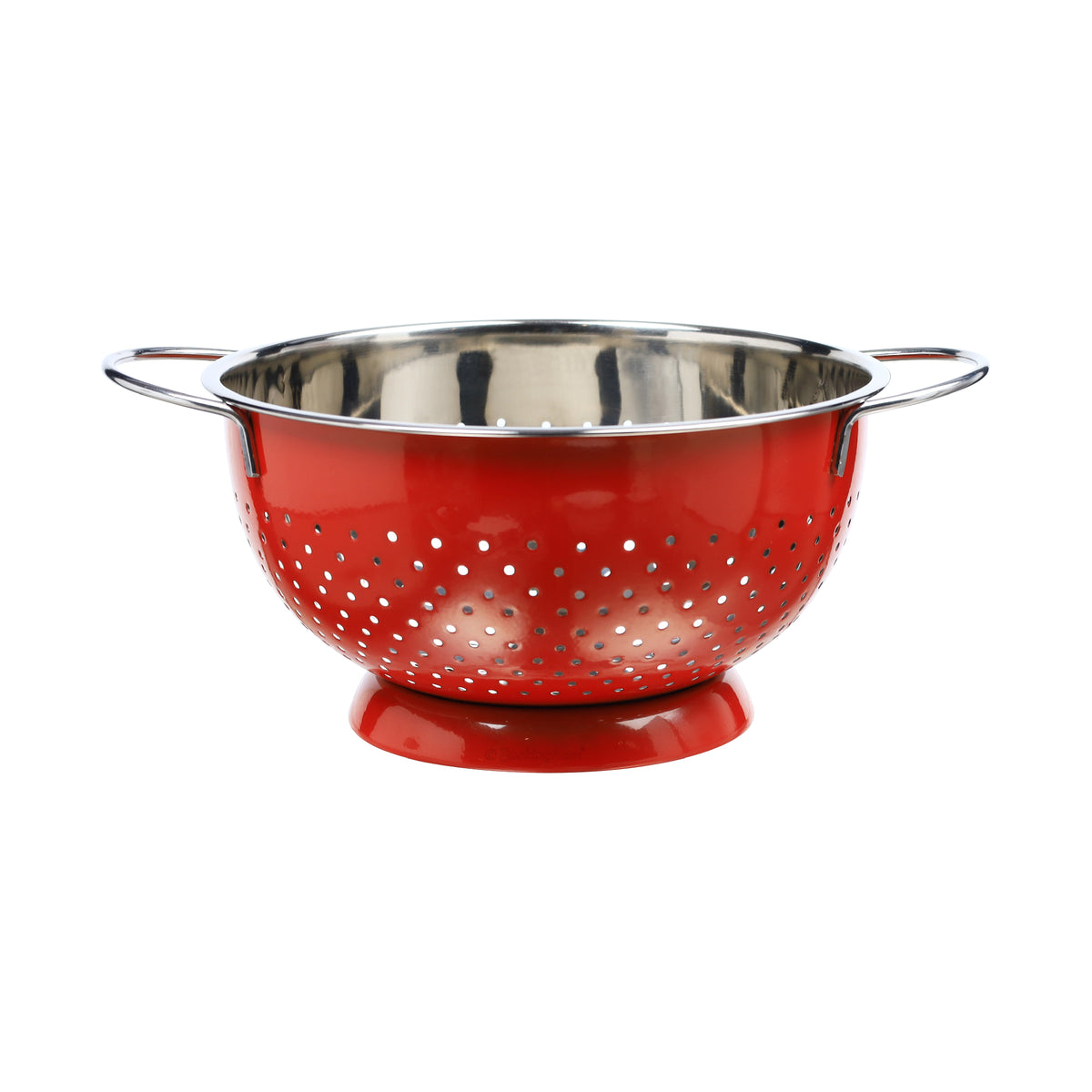 Buckingham Hemisphere colander / strainer , Red