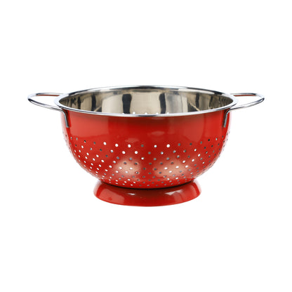 Buckingham Hemisphere colander / strainer , Red
