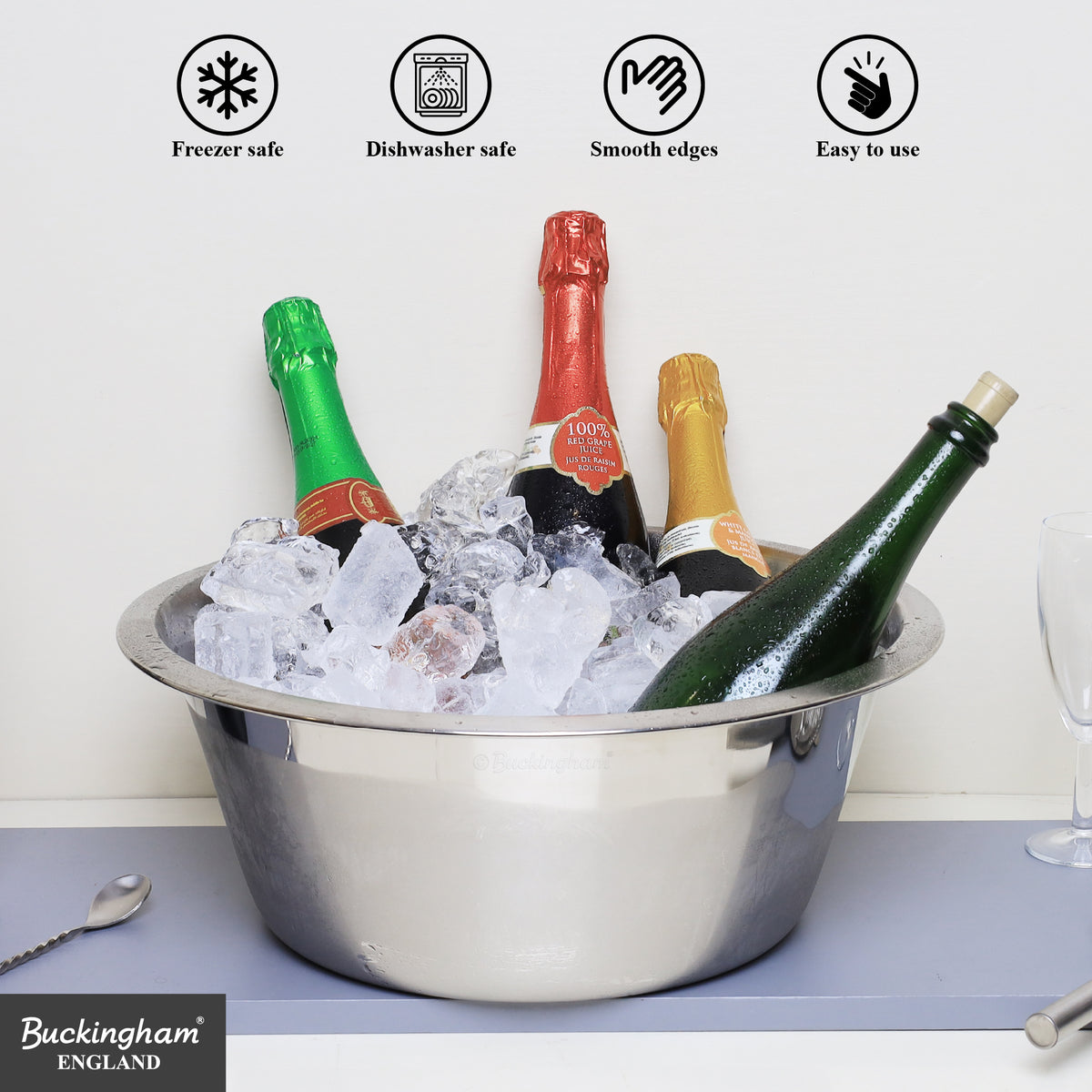 Buckingham Stainless Steel Multi Purpose Washing Up Bowl