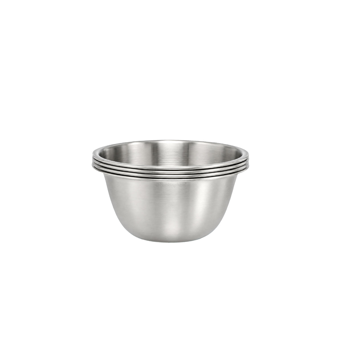 Buckingham Stainless Steel Set of 4 Mini Pudding Bowl 200 ml (10 cm)