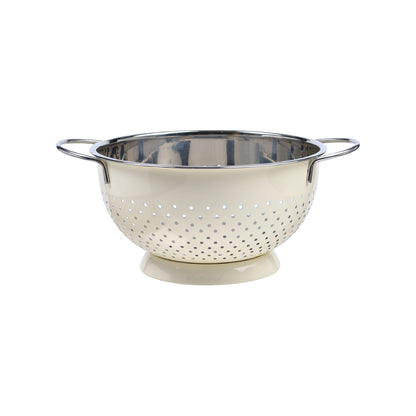 Buckingham Hemisphere colander / strainer , Cream