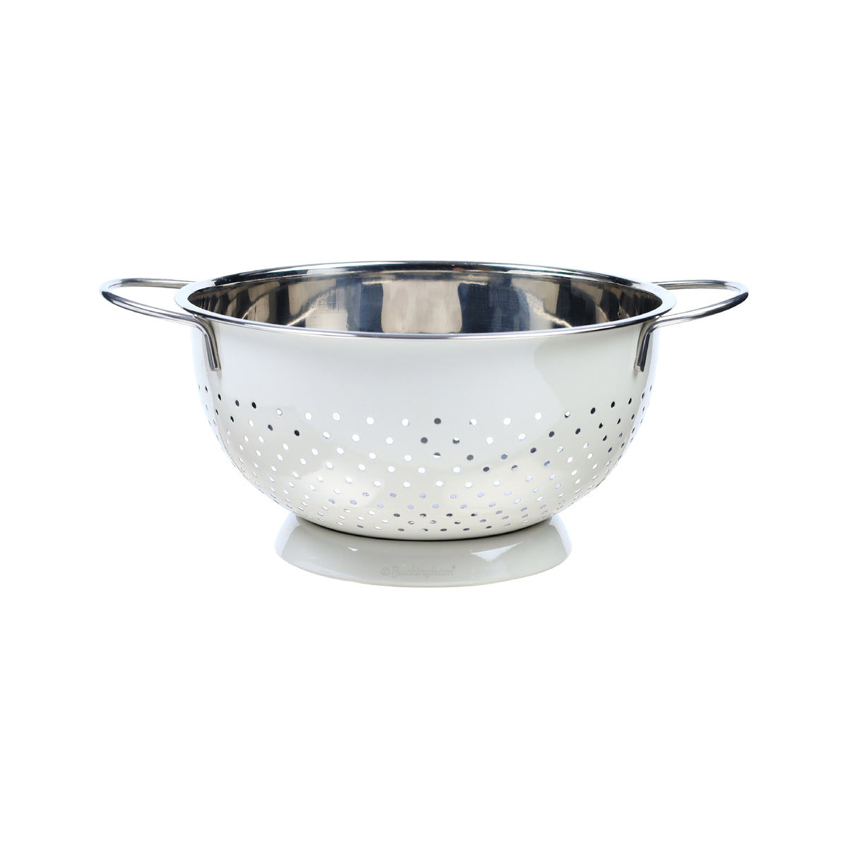 Buckingham Hemisphere colander / strainer , Ivory Grey