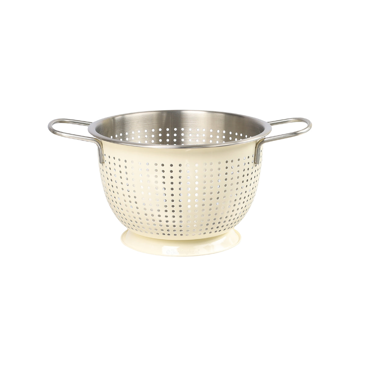 Buckingham Stainless Steel Tropical Deep Colander Cream
