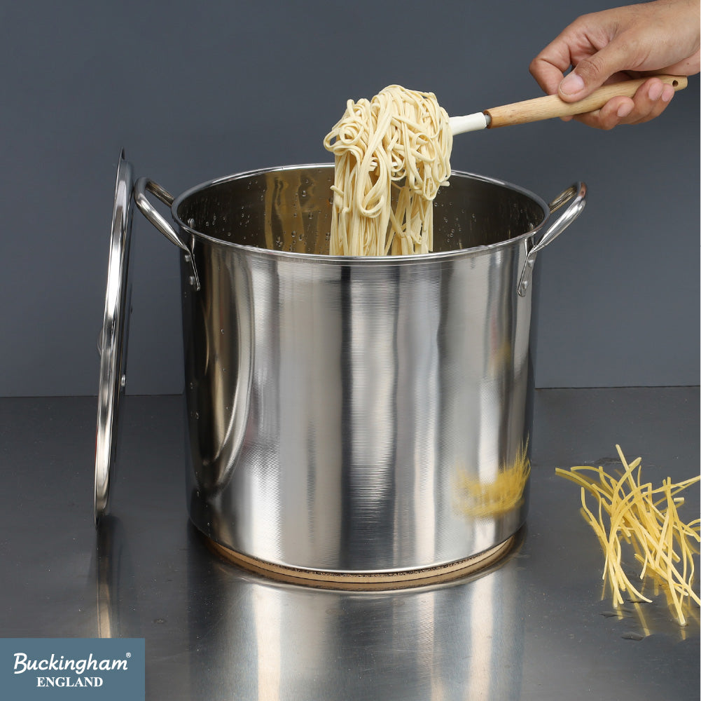 Buckingham Stainless Steel Stock Pot Set of 5 Piece with Lids