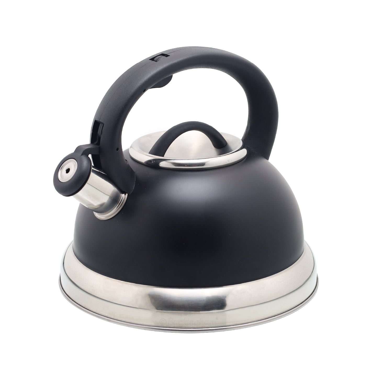 Buckingham Stainless Steel Stovetop Kettle Easy Grip Handle 3 Litre