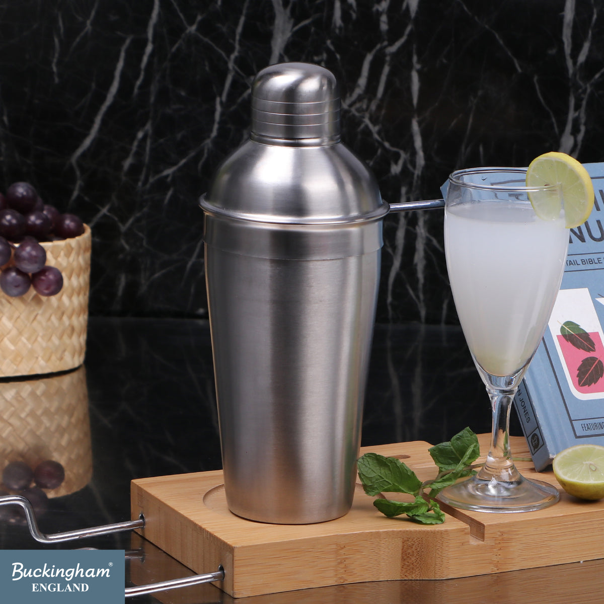 Buckingham Stainless Steel Cocktail Shaker 500 ml