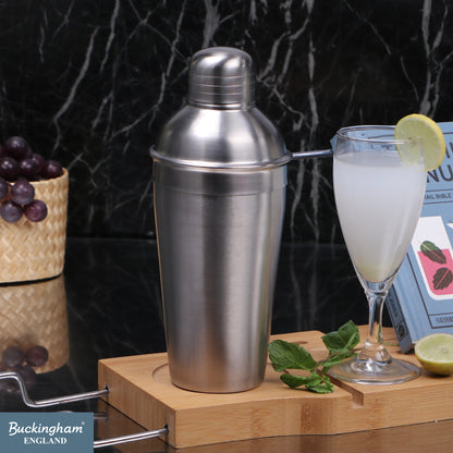 Buckingham Stainless Steel Cocktail Shaker 500 ml