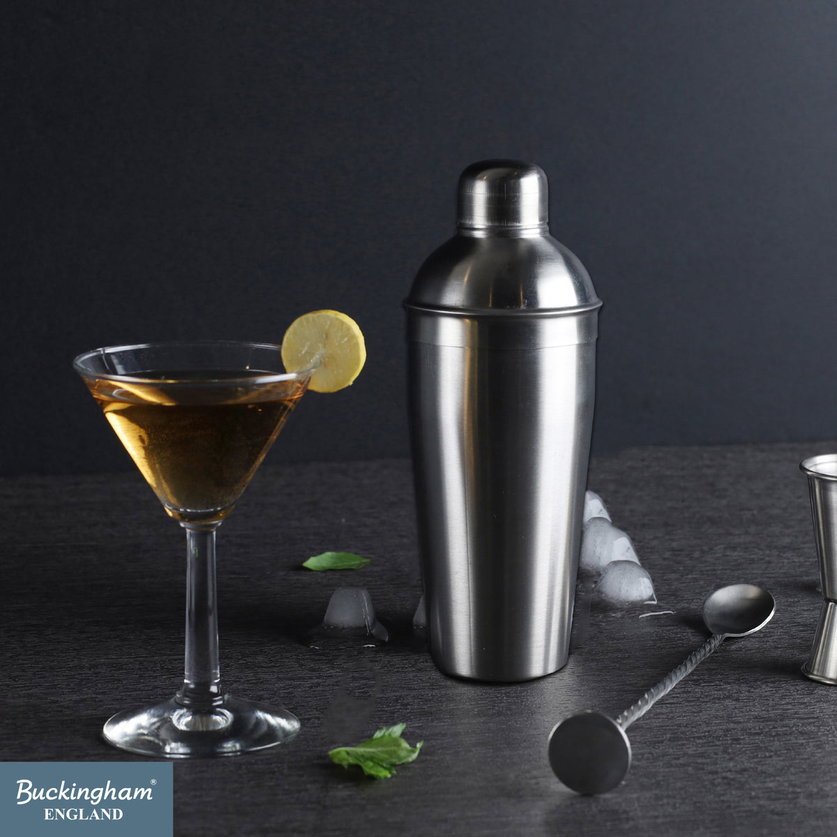 Buckingham Stainless Steel Cocktail Shaker 500 ml