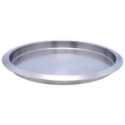 Buckingham Stainless Steel Round Bar Tray 35 cm