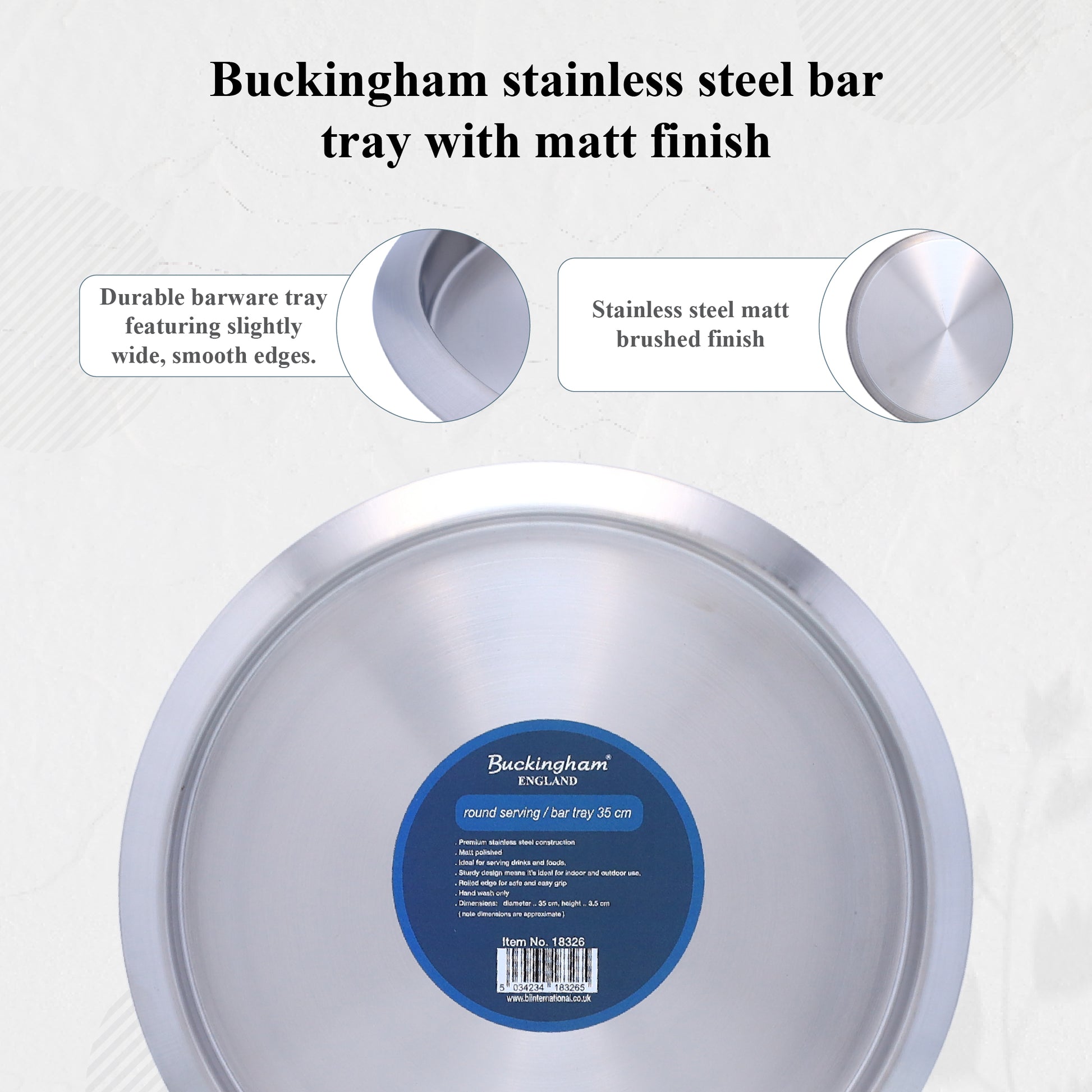 Bar tray
