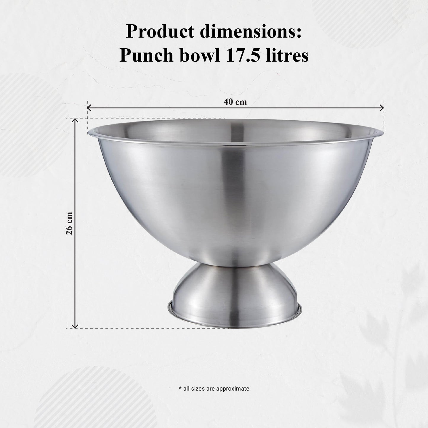 Large Punch Bowl