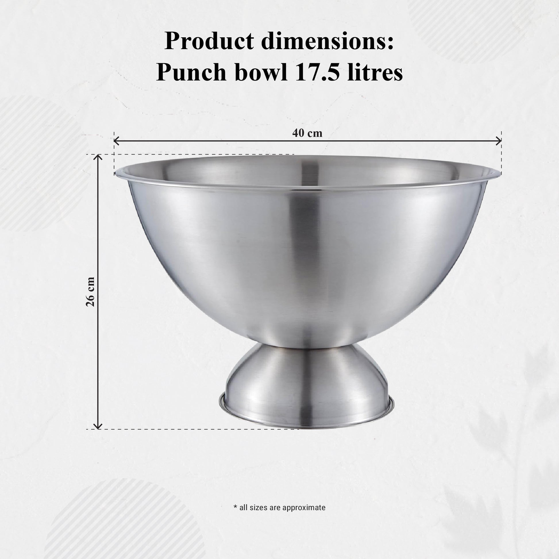 Large Punch Bowl