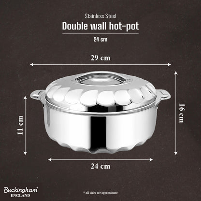 Buckingham Diamond Double Wall Hot Pot