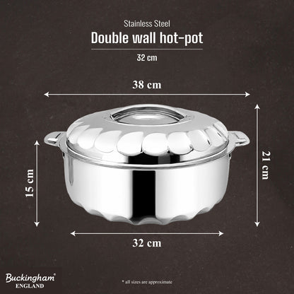 Buckingham Diamond Double Wall Hot Pot